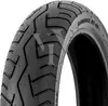 A close-up studio shot of a motorcycle tire. Produktbild-Vorschau