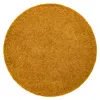 Dywan SOFFI koło shaggy 5cm złoty żółty koło 100 cm Podgląd zdjęcia produktu 2