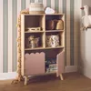 sweeek - Kinderbücherregal, 2 Türen und 4 Regale - Rosa Produktbild-Vorschau 8
