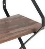 Relaxdays Wandregal, 3 Ablagen, HBT: 60 x 60 x 18,5 cm, Produktbild-Vorschau 8