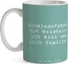 Mr. & Mrs. Panda Becher Spruch Schwiegerpapa Weisheit - Produktbild-Vorschau 3