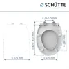 SCHÜTTE Duroplast WC-Sitz WHITE,  Europe, mit Produktbild-Vorschau 9