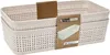 Set di 2 cestini/organizer 25X13X6Cm Anteprima dell’immagine prodotto 4