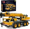 Sada stavebnic City Mobile Crane Truck, stavebnice pro Náhled obrázku produktu 1
