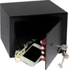 Möbeltresor Doppelbartschloss HMF 49216 23 x 17 x 17 cm Schwarz für den täglichen Gebrauch Produktbild-Vorschau