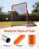 Bramka do lacrosse VEVOR, siatka do lacrosse 6' x 6', Podgląd zdjęcia produktu 4