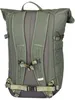 The back view of a green backpack. Produktbild-Vorschau