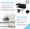 Intirilife selbstklebendes Duschregal in Schwarz - 23 x Produktbild-Vorschau 5