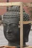Schöner Buddha Kopf aus Steinguss perfekt für den Garten Produktbild-Vorschau 3