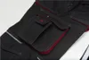 Planam Latzhose Basalt Gr. 106 oliv/rot Produktbild-Vorschau 7