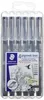 STAEDTLER Finliner 308 SB6P czarny 6 sztuk/opakowanie Podgląd zdjęcia produktu 8