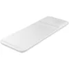 A white wireless charger duo is shown from a diagonal angle against a white background. Produktbild-Vorschau