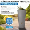 4rain VASO 2en1 barril para agua de lluvia 220 L gris zinc Vista previa de la imagen del producto 6