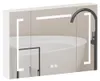 90cm Stylischer LED-Spiegelschrank, Wanderschrank – Produktbild-Vorschau 13