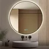 Lumoire® Badspiegel mit beleuchtung – 100 cm Rund – Mit Produktbild-Vorschau 1
