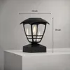 Filament LED zonne-tuinlamp FELIX, paalverlichting, warm Productafbeelding-voorbeeld 5