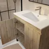 Meuble de salle de bains 60 cm TIMBER -Reproduction Chêne Voir les images du produit 3