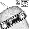 com-four® 2x Teesieb aus rostfreiem Edelstahl 304 - Tee-Ei Produktbild-Vorschau 4