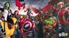 A group of Marvel superheroes are gathered together, with the game's logo visible. Náhled obrázku produktu