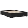 Bettgestell mit Schubladen Schwarz 140x190 cm Holzwerkstoff Produktbild-Vorschau 1