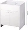 SIGO Haushaltswaschbecken mit Schrank 80x50 cm, PVC Produktbild-Vorschau 5