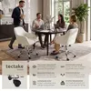 Kancelářská židle tectake® Nancy, potažená odolným Náhled obrázku produktu 2