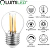 LUMILED LED 6er Set Golfball Lampe P45 E27 Ultraeffizient  Produktbild-Vorschau 5