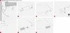 Diagrams showing the installation steps for an electrical outlet element. Produktbild-Vorschau