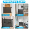 Bramka zabezpieczająca roleta 0-180cm Bramka schodowa Podgląd zdjęcia produktu 8