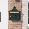 vidaXL Wandgemonteerde brievenbus, groen, 40,5 x 16 x 45 Productafbeelding-voorbeeld 4