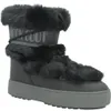 Moon Boot Mb Ltrack Faux Fur Wp Czarny Podgląd zdjęcia produktu 5