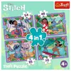 Trefl Disney Stitch 4in1 Puzzel 35-70 Stukjes Náhľad obrázku produktu 6