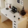 Detský písací stôl 120 cm s 5 zásuvkami, moderný loftový Náhľad obrázku produktu 3