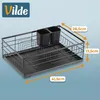 Vilde Geschirrabtropfgestell Abtropfgestell in SCHWARZ Produktbild-Vorschau 2