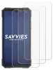 A smartphone screen protector pack. Produktbild-Vorschau