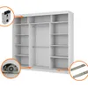 Armoire suspendue Beautysofa GAJA, 200 cm, avec miroir, Voir les images du produit 4
