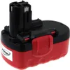 A product shot of a black and red battery pack. Produktbild-Vorschau