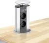 EVOLINE Port mit USB Charger - die versenkbare Energiebox Produktbild-Vorschau 1