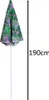 Parasol de jardin de plage réglable 150cm feuilles cassées Voir les images du produit 9