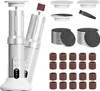 （Weiß）Elektrischer 3-in-1-Hornhautentferner mit Produktbild-Vorschau 1