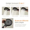 Collage of images showing different shower modes and a close-up of the showerhead nozzles. Anteprima dell’immagine prodotto