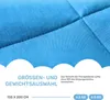 Couverture lestée pour adultes 100 % coton, édition « Bleu Voir les images du produit 6