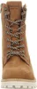 A close-up front view of a brown lace-up boot. Produktbild-Vorschau