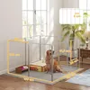 PawHut, ohrádka pro štěňata, výška 100 cm, 8 dílů, ocelová Náhled obrázku produktu 3