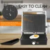 Aigostar - 2000 W XXL Kontaktgrill Panini Grill,Sandwich Produktbild-Vorschau 5