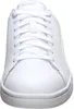 A close-up, front-facing view of a white Puma sneaker. Produktbild-Vorschau