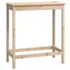 vidaXL Barový stůl 100x50x110 cm borovicový masiv Náhled obrázku produktu 1