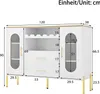 MODFU  Sideboard Beistellschrank mit Glasfronten und Produktbild-Vorschau 7