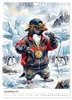 Coole Pinguine (Wandkalender 2027 DIN A4 hoch), CALVENDO Produktbild-Vorschau 7