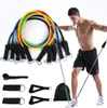 11 Stk. Widerstandsbänder Gymnastikband Fitnessbänder Produktbild-Vorschau 1
